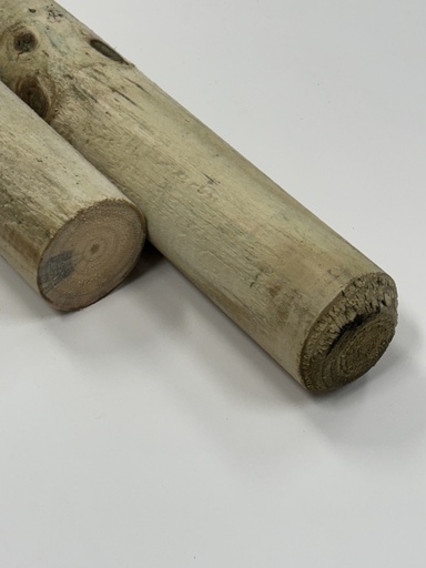 [2308231] Vuren gekruind rond 100 x 3000 mm gewolmaniseerd C